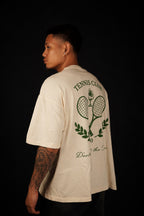 Tennis Club Crest Oversized Heavyweight Tee