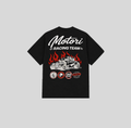 Flames Racing Team Oversized Heavyweight Tee