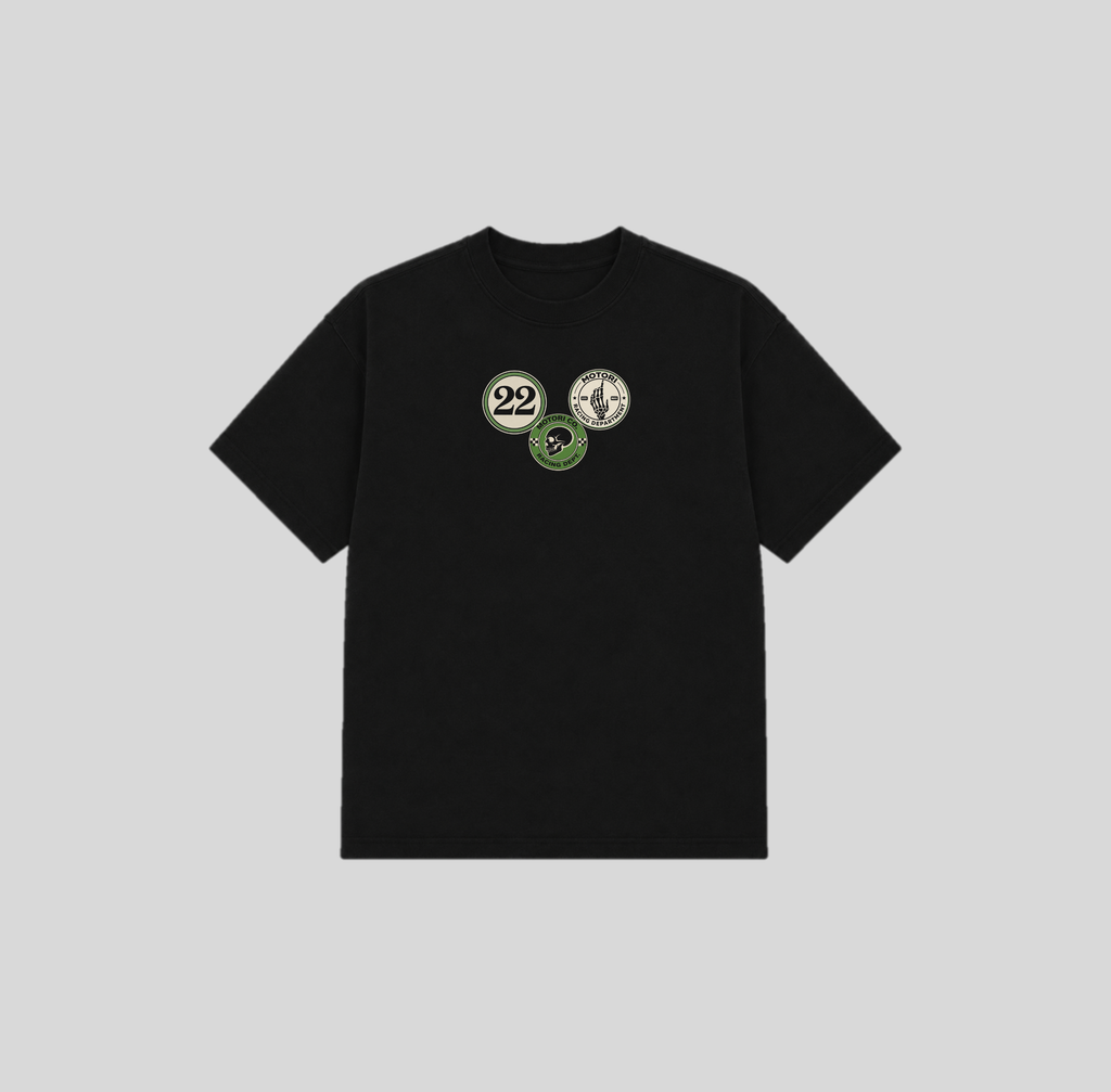 Skull GP 1889 Oversized Heavyweight Tee