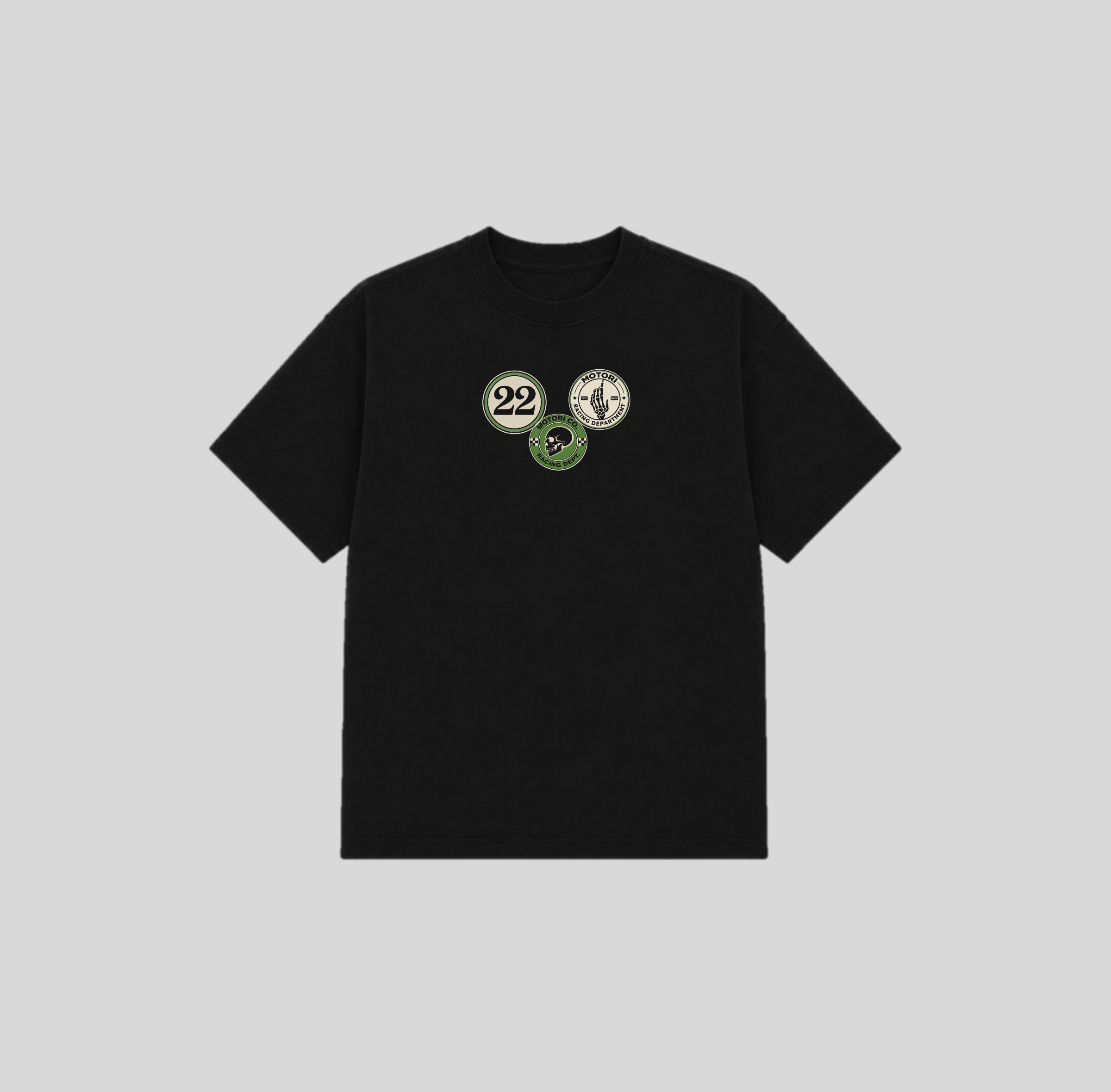 Skull GP 1889 Oversized Heavyweight Tee