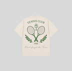 Tennis Club Crest Oversized Heavyweight Tee