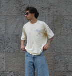 Monte Carlo Oversized Heavyweight Tee(Natural)