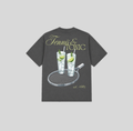 Silver Racket Oversized Heavyweight Tee