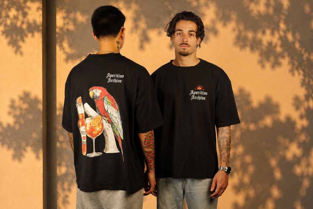 Spritz Parrot Oversized Heavyweight Tee