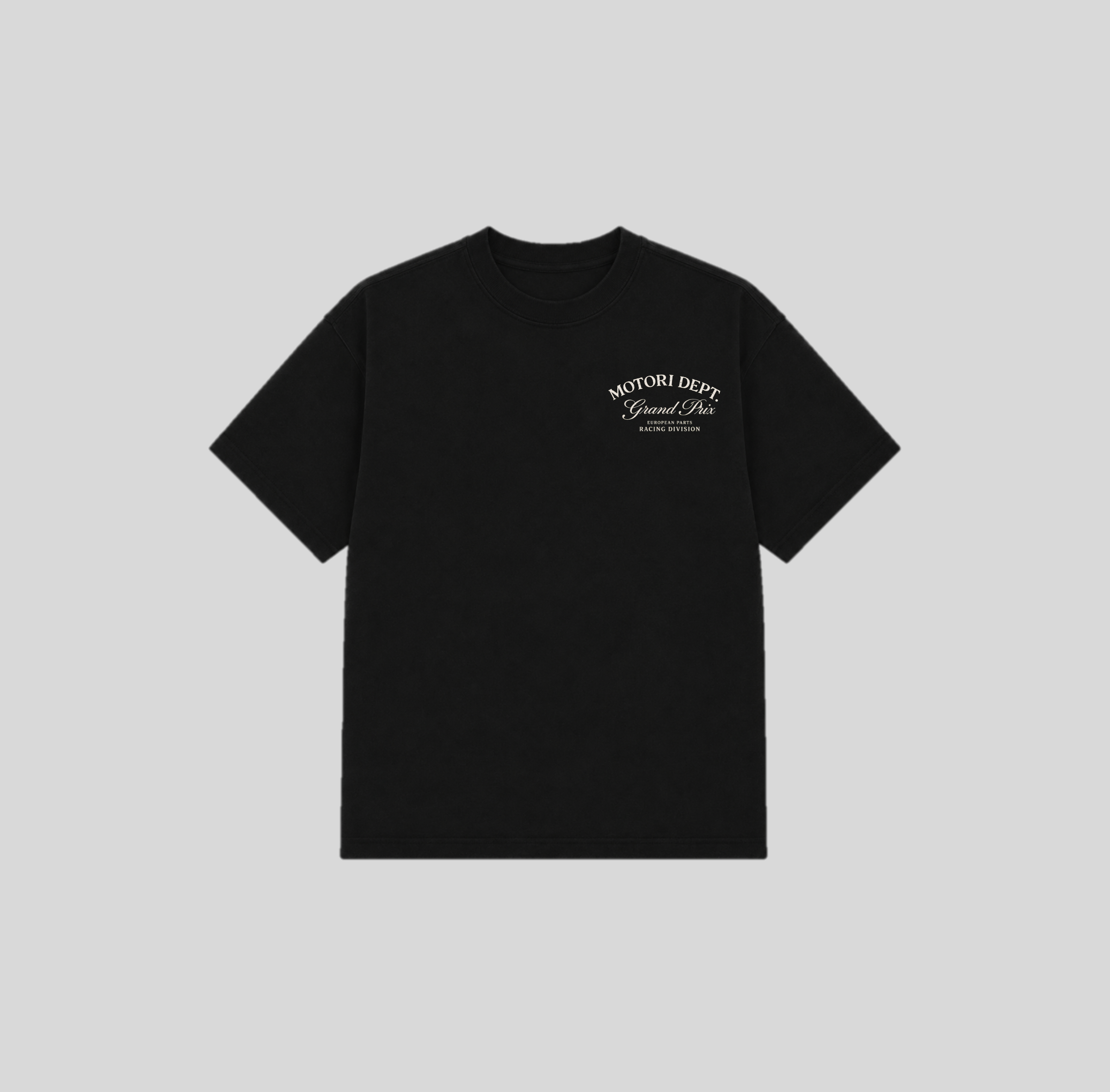 Grand Prix Oversized Heavyweight Tee (Black)