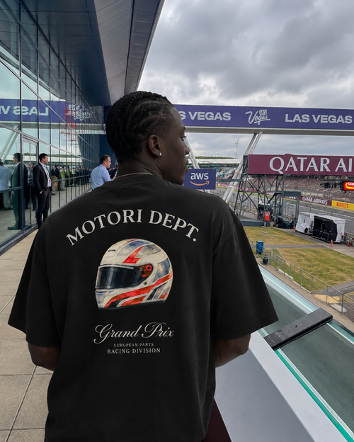 Grand Prix Oversized Heavyweight Tee (Black)
