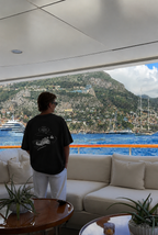 Monte Carlo Oversized Heavyweight Tee (Black)