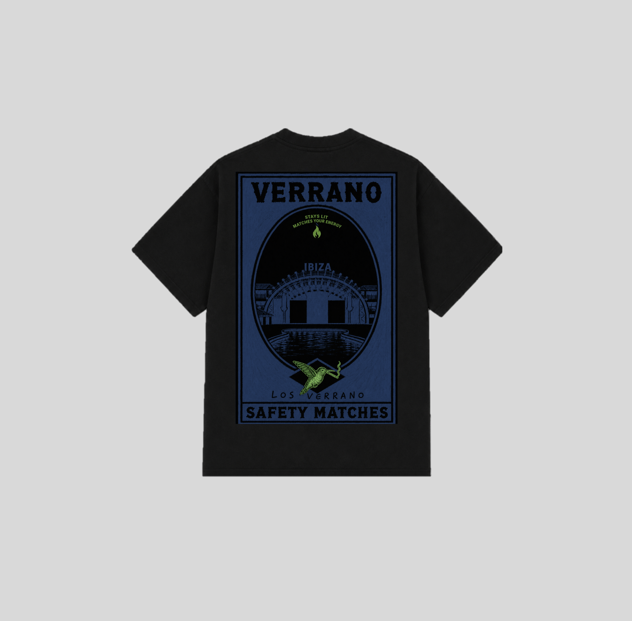 Ibiza Matchbox Oversized Heavyweight Tee